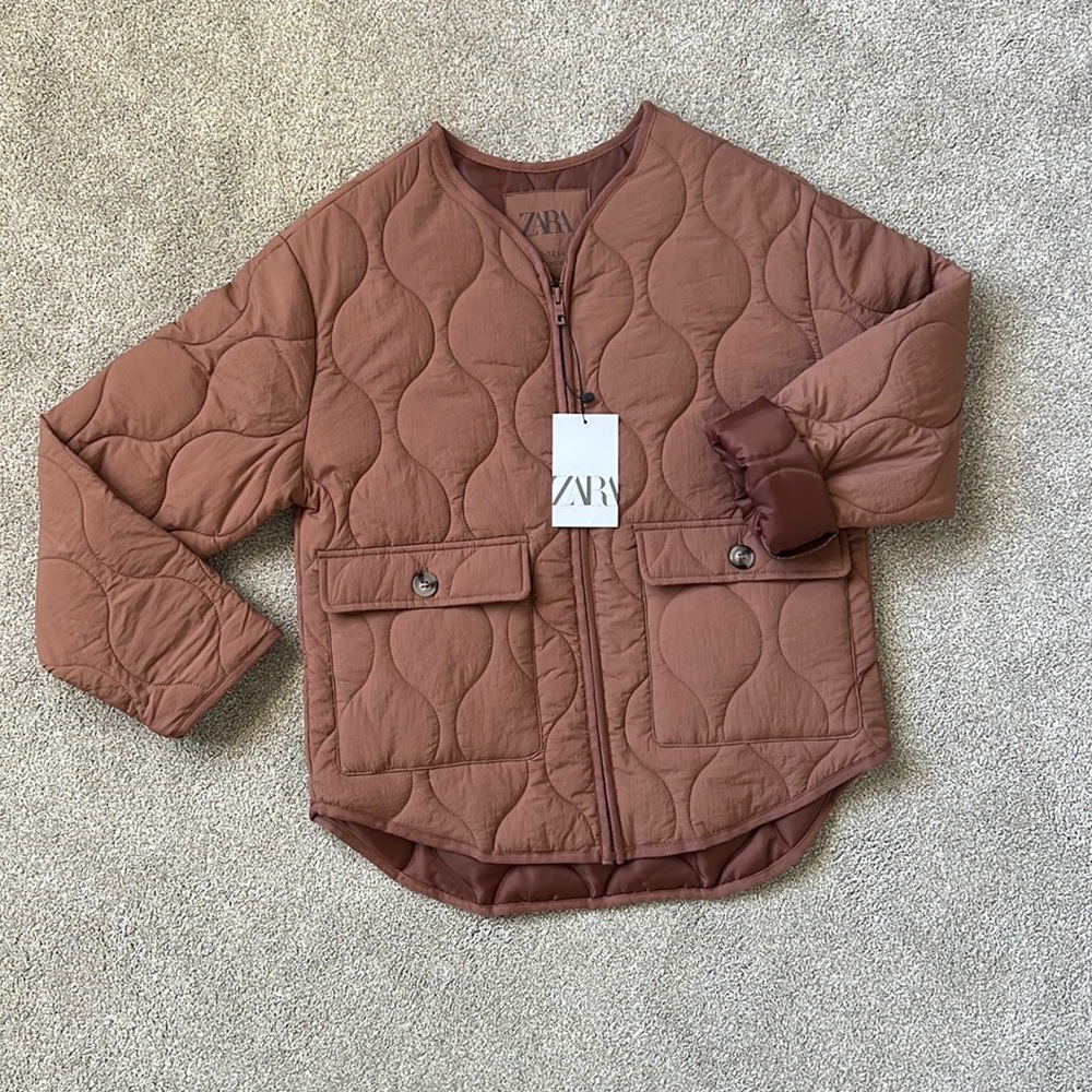 Zara Girls lined jacket - NWT